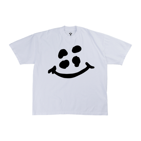White Smiley T-Shirt